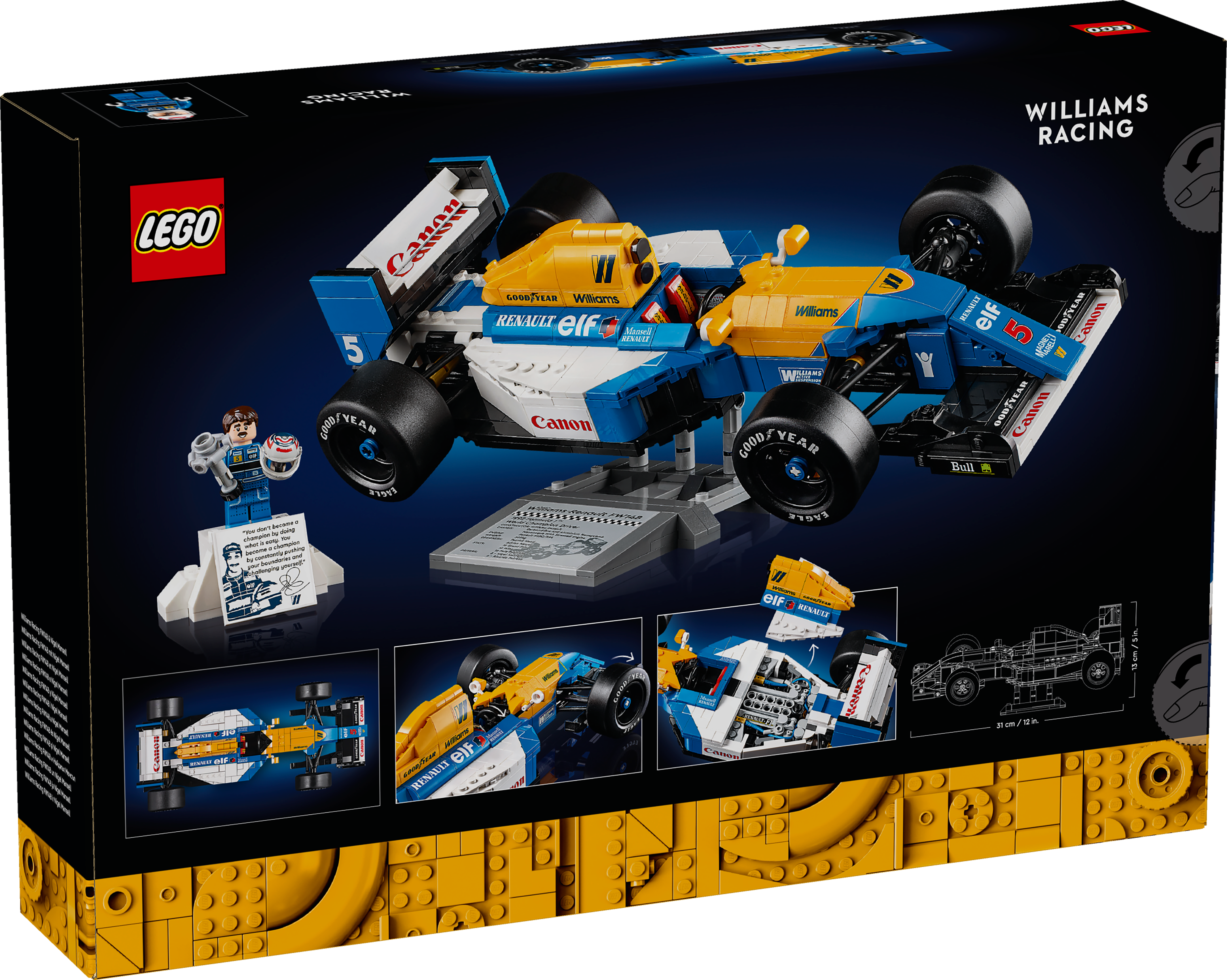 10353 Williams Racing FW14B & Nigel Mansell