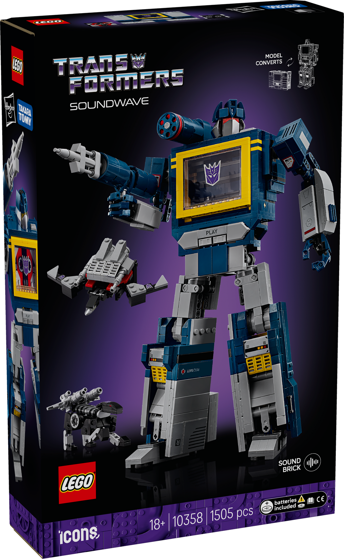 10358 Transformers: Soundwave