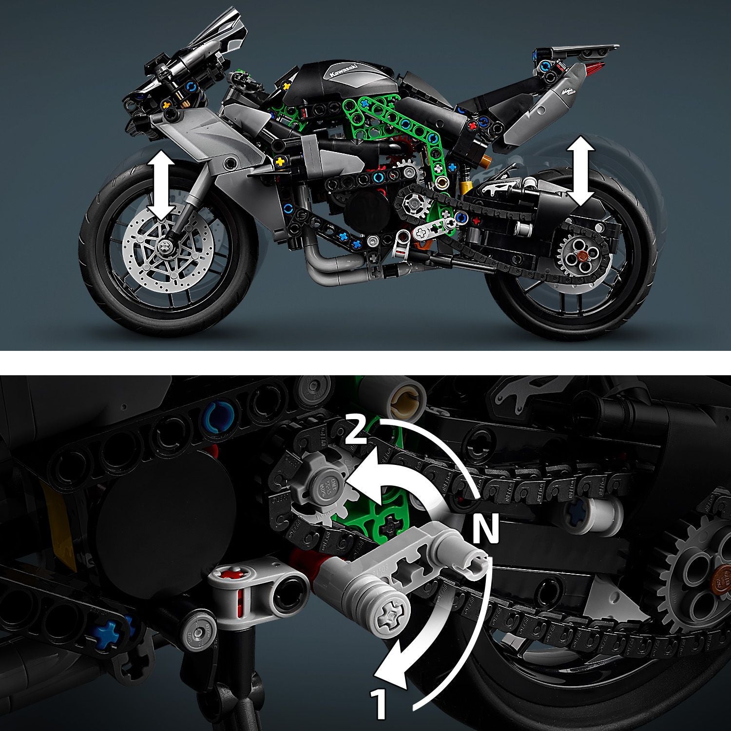 42170 Kawasaki Ninja H2R Motorcycle