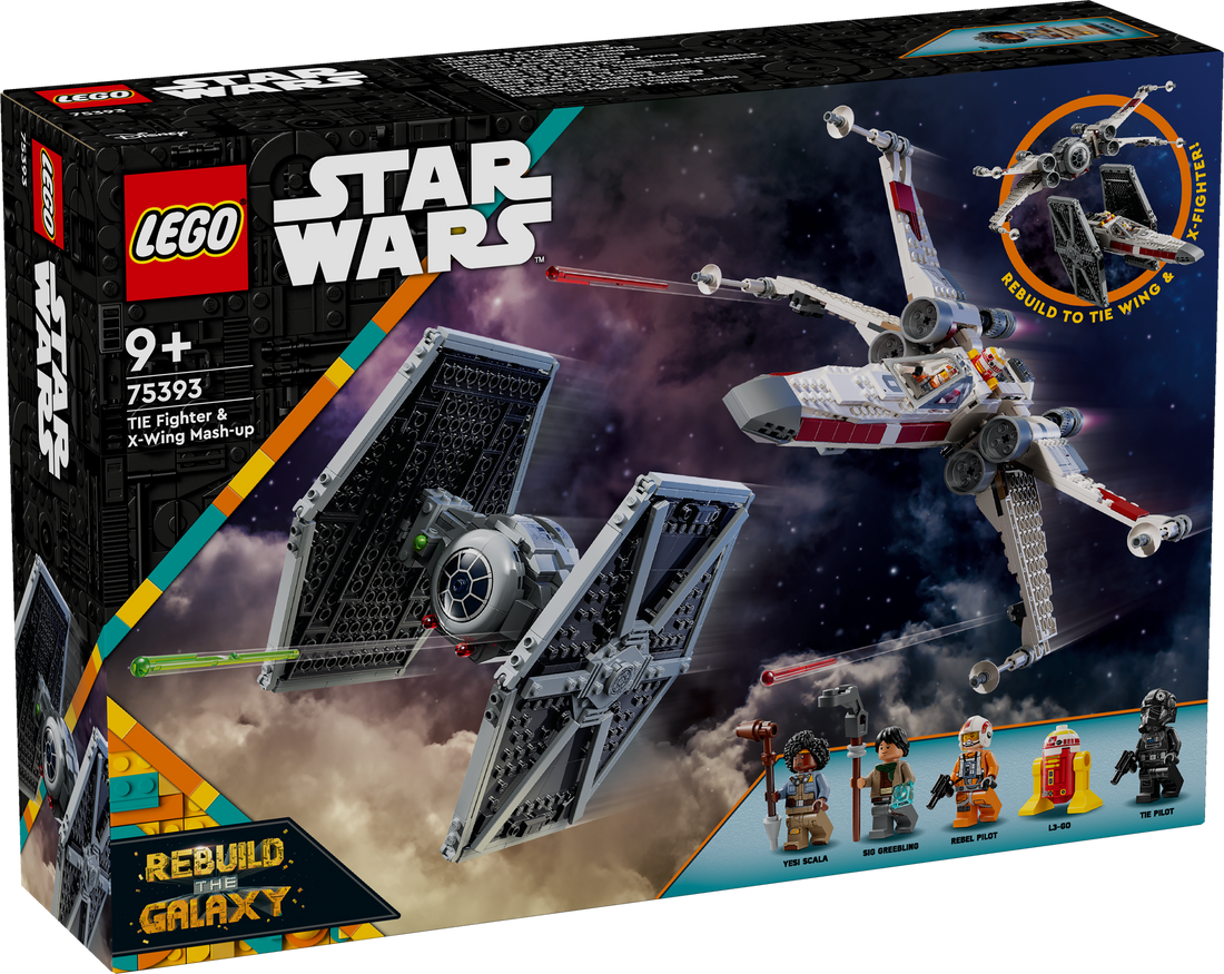 LEGO® Star Wars 75393 Mashup aus TIE Fighter & X-Wing