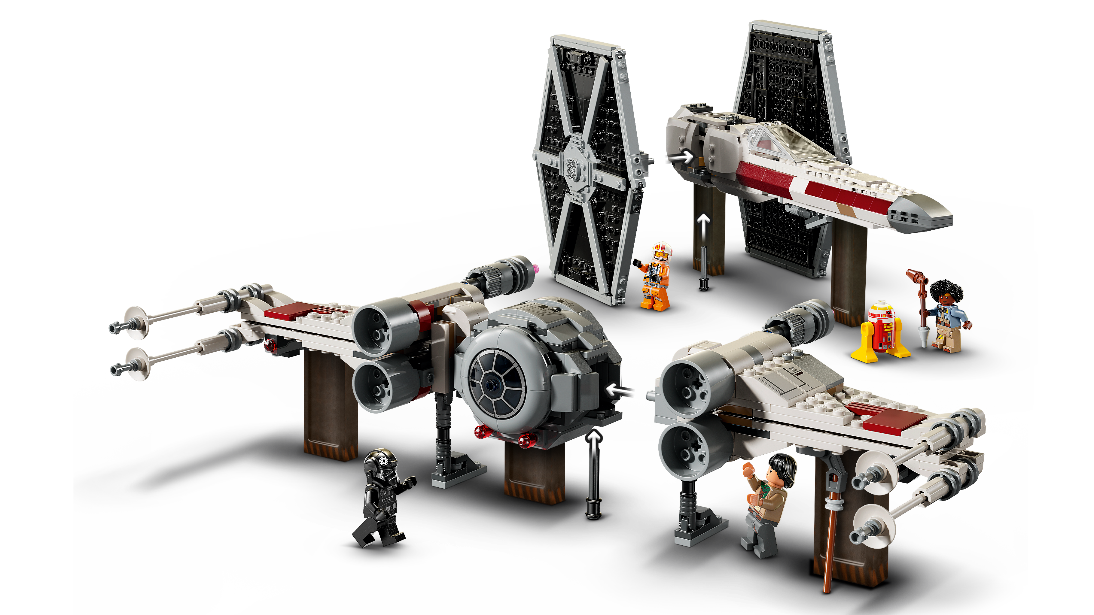 LEGO® Star Wars 75393 Mashup aus TIE Fighter & X-Wing