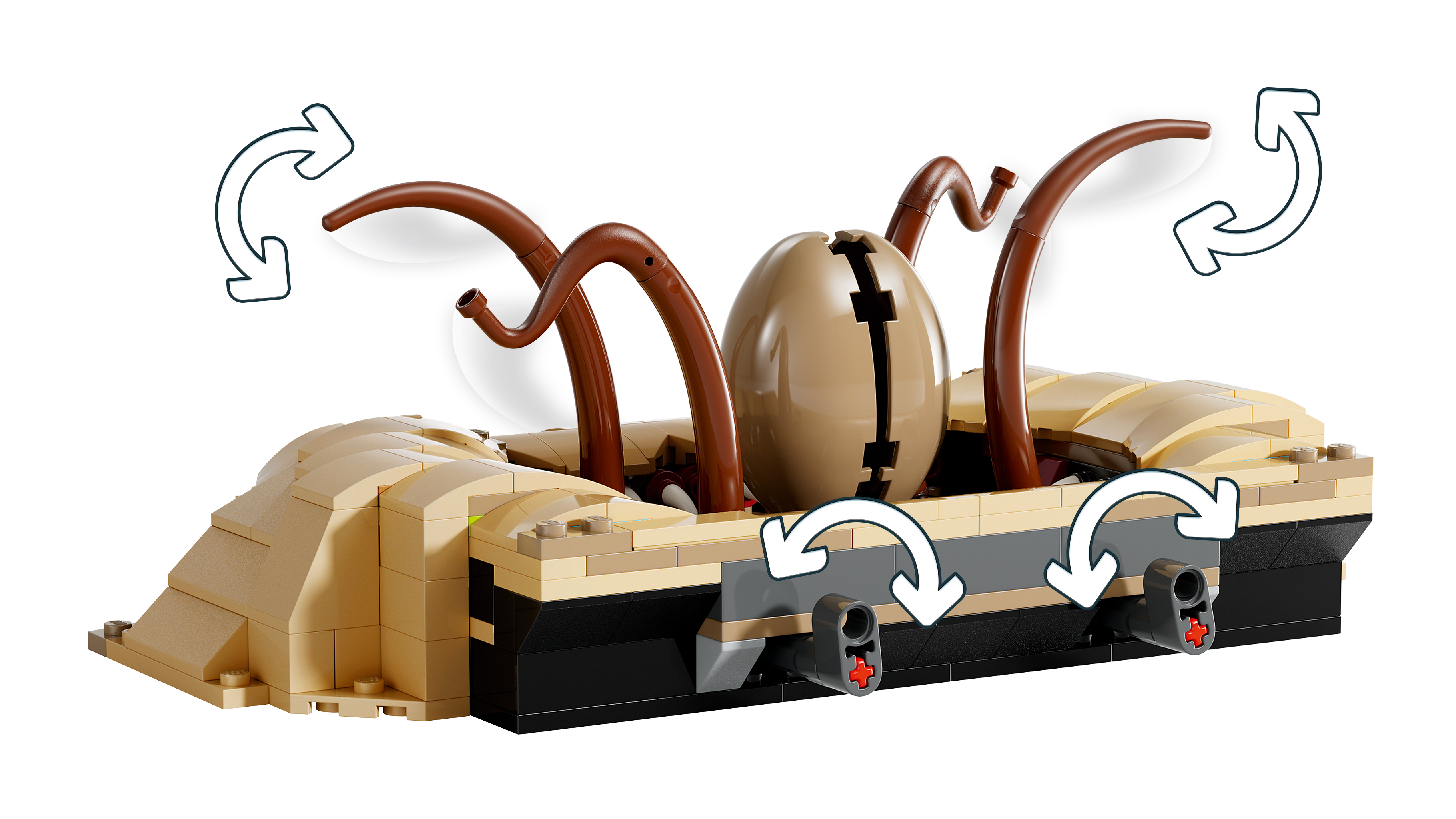 LEGO® Star Wars 75396 Wüsten-Skiff und Sarlacc-Grube