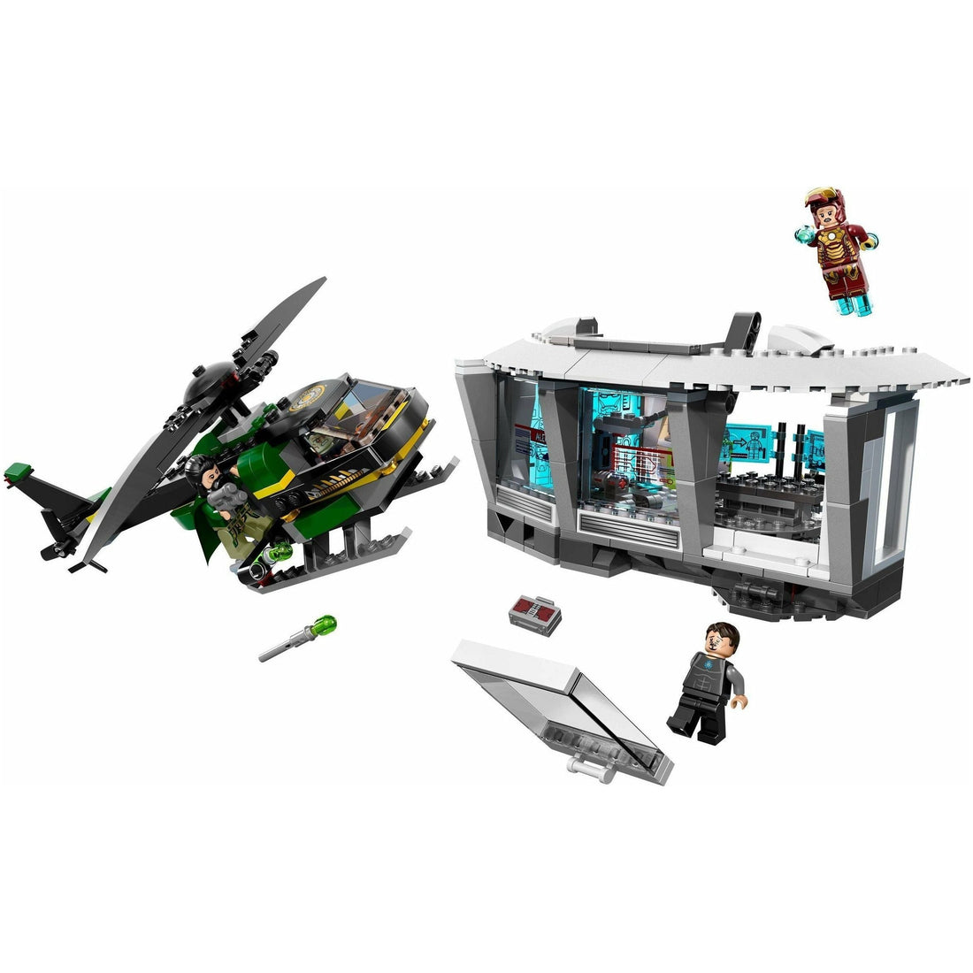 LEGO Marvel 76007 Iron Man Malibu Mansion Attack