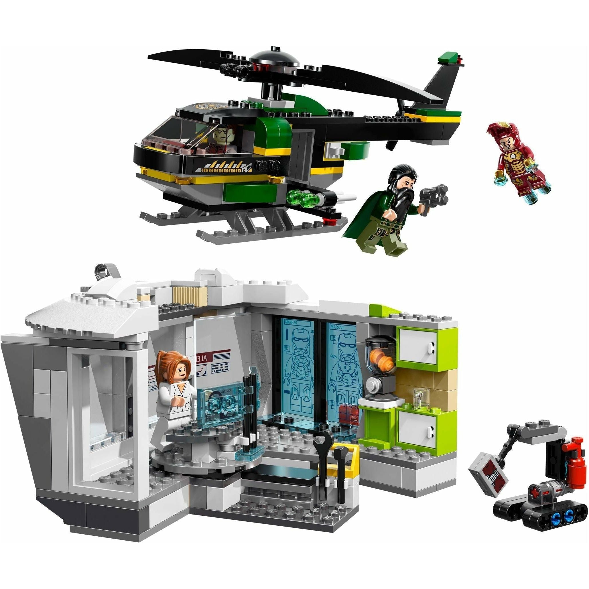 LEGO Marvel 76007 Iron Man Malibu Mansion Attack