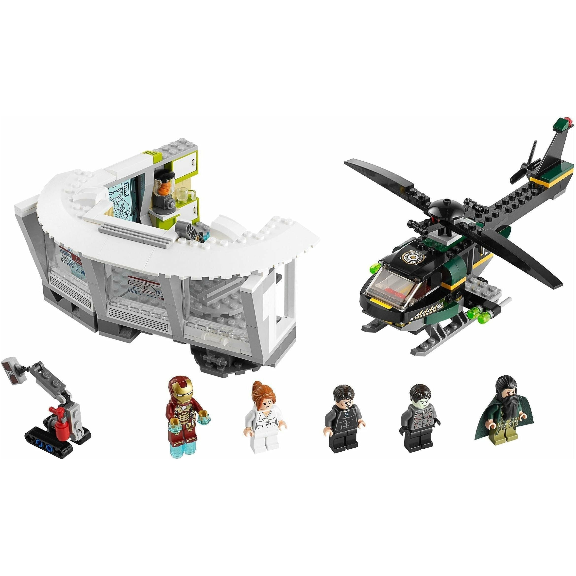 LEGO Marvel 76007 Iron Man Malibu Mansion Attack