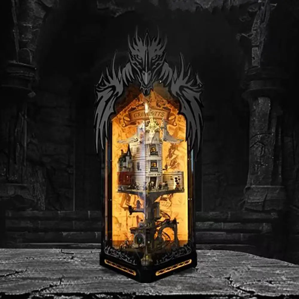 [pre-sale]LEGO™ Show Case for Hogwarts Wizarding Bank (76417)[Product production time: 30 working days]